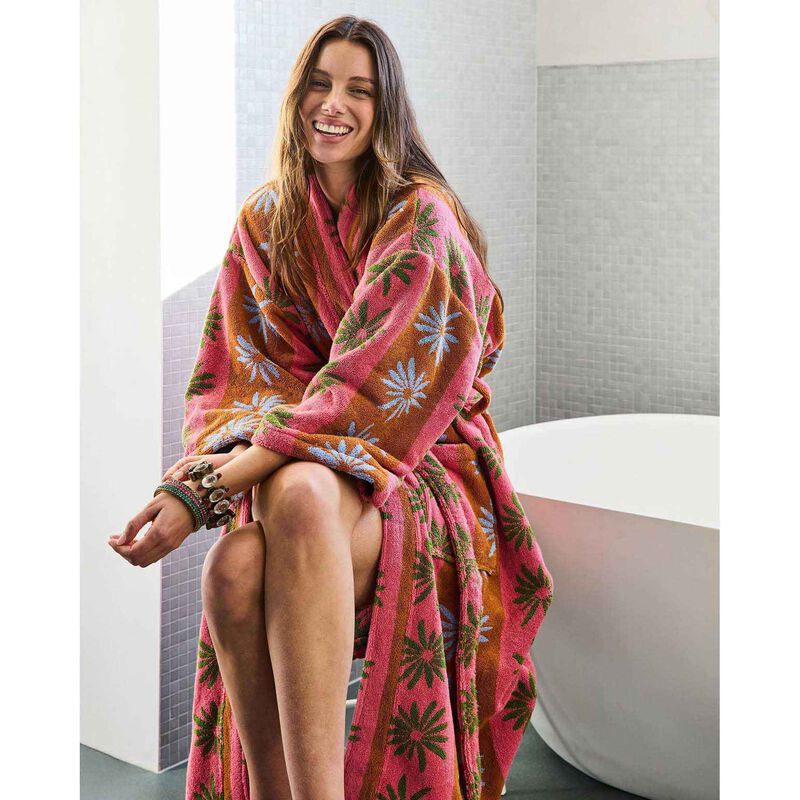 Kip&Co Little Daisy Terry Bath Robe image number 3
